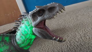 Unboxing Camouflage and Battle Indominus Rex [upl. by Akit]