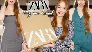 ZARA TRY ON HAUL Finał wyprzedaży w ZARZE ❤️❤️ Uwielbiam ten ciuch ❤️❤️  Redhead [upl. by Rhea]