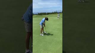 Play a hole with us at Kapalua golf golfswing golfer pga [upl. by Niahs]