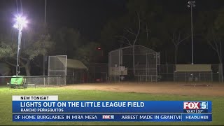 Lights out on the little league field in Rancho Peñasquitos [upl. by Akimad]