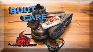 Danner Boot Care Leather Boots Clean amp Polish [upl. by Ecnarf643]