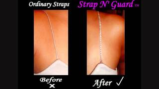 How To Add Straps to A Dress  Ultimate Strapless Dress and Bra Support NO SEWING [upl. by Baniez]