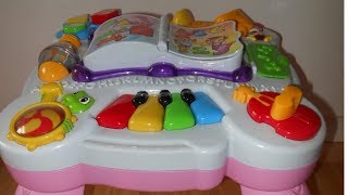 Leapfrog Learn amp Groov Musical Table Activity Center play table with nursery rhymes [upl. by Suhpoelc]