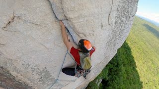 Gunks POV Route Beta quotCCKquot 57 linking pitches 2 amp 3 quotCascading Crystal Kaleidoscopequot [upl. by Eduardo448]