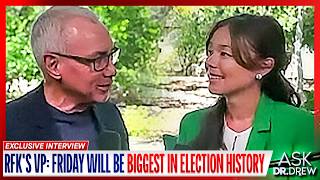 RFKs VP Nicole Shanahan Friday Is One Of quotBiggest Events In American Election Historyquot – Dr Drew [upl. by Namyw91]