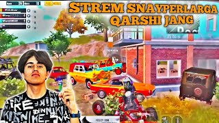 ASLAMBOI STREM SNAYPERLARGA QARSHI JANG PUBG MOBILE  Koring va mazza qiling [upl. by Luapnaej]