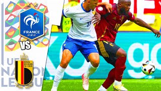 Francia vs Bélgica en vivo  Liga De Las Naciones De La UEFA [upl. by Odicalp50]