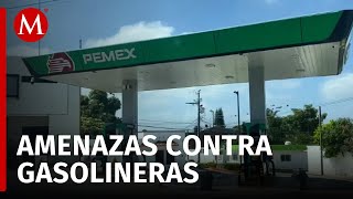 Cierran tres gasolineras de Ocozocoautla por amenazas del crimen organizado [upl. by Annayd]