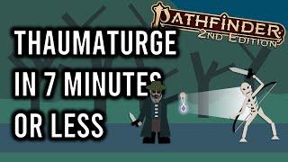 Pathfinder 2e Thaumaturge in 7 Minutes or Less [upl. by Hgielek230]