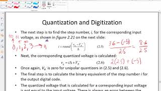 DSP  Chapter 2  Quantization and Digitization [upl. by Lemmie]