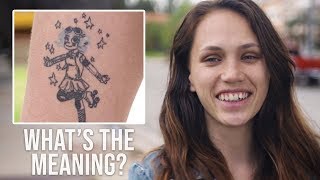 People Tell Us the Meaning Behind Their Tattoos  Under the Skin [upl. by Bouldon]