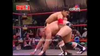 Sangram Singh VS Ryan Cage  100 De Dhana Dhan 2009 [upl. by Crescen]