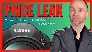 Canon EOS R1 Price Unveiled amp New Specs [upl. by Ruiz261]