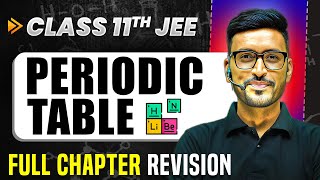 Periodic Table COMPLETE Chapter in 1 Video  Quick Revision  Class 11 Arjuna JEE [upl. by Elyrehc820]