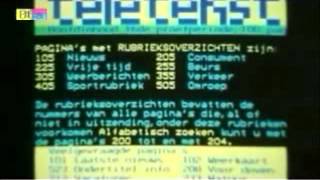 Teletekst in Nederland Jaren 80 [upl. by Savvas343]