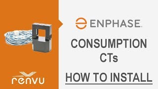 Enphase CT200SPLIT  How to Install Consumption CTs for Consumption Monitoring [upl. by Irak]