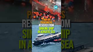 Italy Ship With 70 Passengers Starts Sinking At Sea Watch What Happened Next [upl. by Anica]