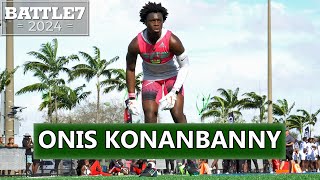 Heathwood Hall SC 2025 CB Onis Konanbanny at Battle Miami 7v7 Tournament  South Florida Express [upl. by Rasmussen]