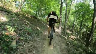 Brown County LimeKiln East mtb Flow Trail [upl. by Granese]