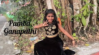 Pamba Ganapathi  Dance Cover  Semi Classical [upl. by Llenyr]