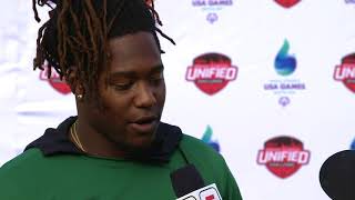 Unified Sports Challenge SHAQUEM GRIFFIN [upl. by Ilahsiav]