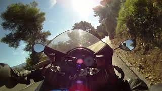 Nice Moto Touring sur la grande corniche [upl. by Yrogreg]