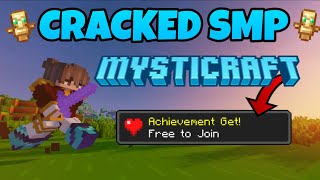 NEW BEST Cracked Minecraft SMP free to join [upl. by Erdna]