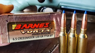 Barnes VORTX 65 Creedmoor  Group Testing With Several Bing Bangs [upl. by Lore]