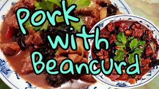 Babi masak tauhu merah fu chung  Pork with red fu chung beancurd  VnY Kitchen [upl. by Divine410]