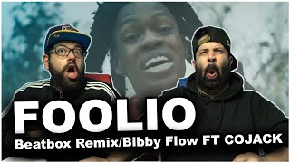 Foolio “Beatbox RemixBibby Flow” FT COJACK Reaction [upl. by Rorry]