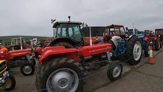 National Vintage Tractor Road Run [upl. by Eetak858]