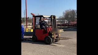 New helper forklift VZV Desta DVHM 2522 LX [upl. by Ahsienar]