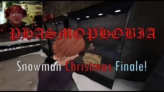 90 Phasmophobia Christmas Part 5 Snowmen Hunt [upl. by Astor11]