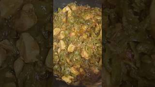 Chicken shimla mirch recipe food ytshorts ytshortsvideo ytstudio [upl. by Aeslek427]