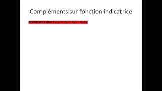 Ensembles et applications bonus 3  Compléments sur fonction indicatrice [upl. by Anirres]