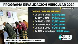 Programan revalidación vehicular 2024 [upl. by Yekim497]