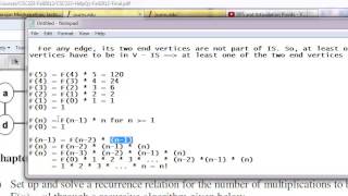 Factorial  Recurrence Relation and Solution [upl. by Aihsat]