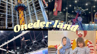 Onederland Karachi Lucky One Mall  Indoor Amusement Park  with Life With Sarina [upl. by Orr681]