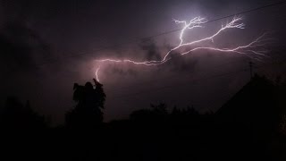 Strong Thunderstorm Over London England [upl. by Romeon]