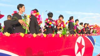 North Korea players celebrate U20 World Cup victory  AFP [upl. by Tommy]