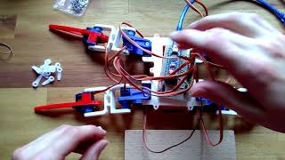 Arduino Spinnen Roboter  Verkabelung amp Programmierung  Teil 2  Arduino [upl. by Gaige229]