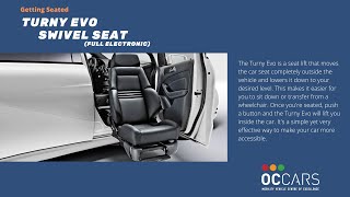 Turny Evo  Swivel Seat Full Electronic [upl. by Aisatsanna]