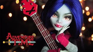 Marceline Adventure Time  Custom MH Doll Repaint  Mozekyto 4 [upl. by Nialb]