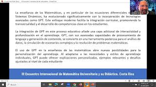 Integrando GPT en la enseñanza de ecuaciones diferenciales a través de experimentos prácticos [upl. by Markowitz742]