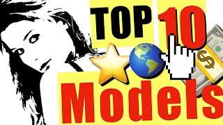 Die 10 ERFOLGREICHSTEN Topmodels [upl. by Susannah854]