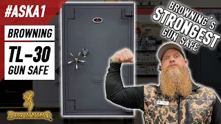 The STRONGEST Gun Safe  Browning TL30 Gun Safe Review [upl. by Atteynod]