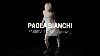 Paola Bianchi in residenza a Teatro Akropolis  2023 [upl. by Attela]