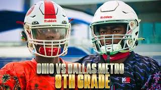 Ohio vs Dallas Metro  8th Grade FBU National Championship  Rainey Day Duel  Quarterfinal [upl. by Shawnee]