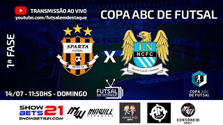 SPARTA X NEW CITY  COPA ABC 2023 futsalemdestaque [upl. by Wain]