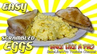 The Best Fluffy Scrambled Eggs Recipe In Just A Minute [upl. by Capello]